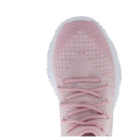 Avia Memory Foam Mixed Knit Sneakers Women's Size 7.5 Pink - Picture 4 of 12